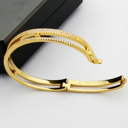 [Veyra Jewelry]Move Romane pavé bangle