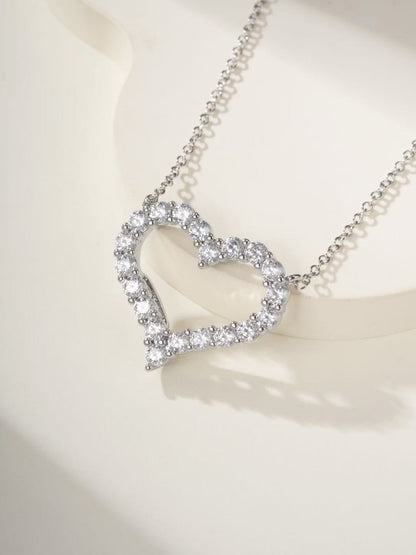 [Veyra Jewelry]T Family Heart Necklace