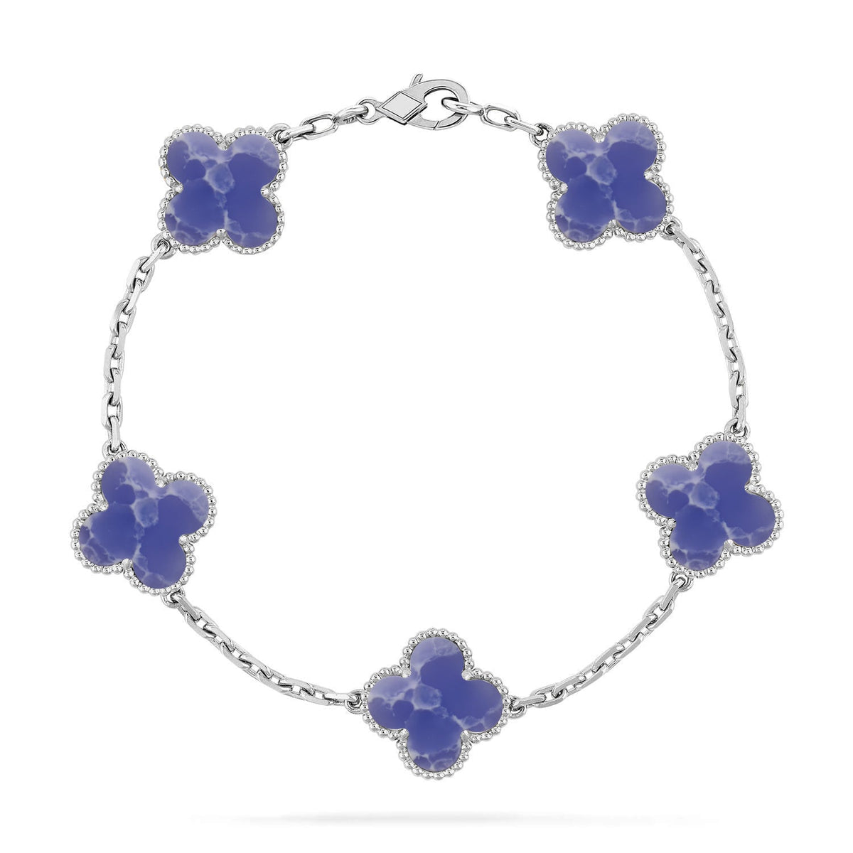 [Veyra Jewelry]New CLOVER 5 MOTIF BLUE VEINS BRACELET COLLECTION