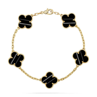 [Veyra Jewelry]New  CLOVER 5 MOTIF PULSAR STONE BRACELET COLLECTION