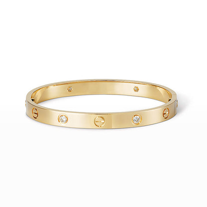 ¡®Veyra Jewelry¡¯LOVE BRACELET 6.1MM 4 DIAMONDS