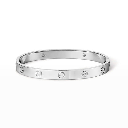 ¡®Veyra Jewelry¡¯LOVE BRACELET 6.1MM 4 DIAMONDS