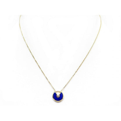 ¡®Veyra Jewelry¡¯AMULETTE ROSE GOLD AGATE NECKLACE