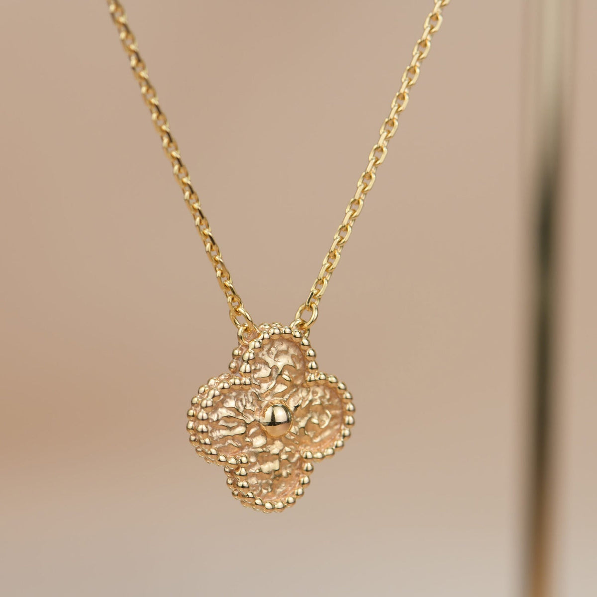 ¡®Veyra Jewelry¡¯CLOVER 15MM  BRONZING NECKLACE