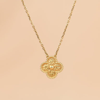 ¡®Veyra Jewelry¡¯CLOVER 15MM  BRONZING NECKLACE