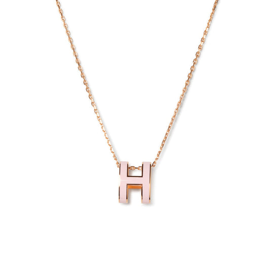¡®Veyra Jewelry¡¯POP H PEDANT PINK GOLD