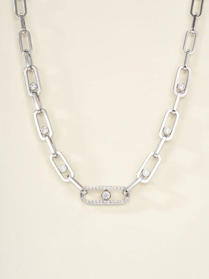 [Veyra Jewelry] MK NEW SLIDING DIAMOND NECKLACE