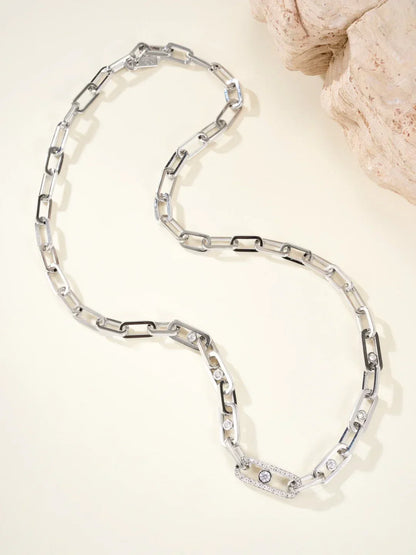 [Veyra Jewelry] MK NEW SLIDING DIAMOND NECKLACE