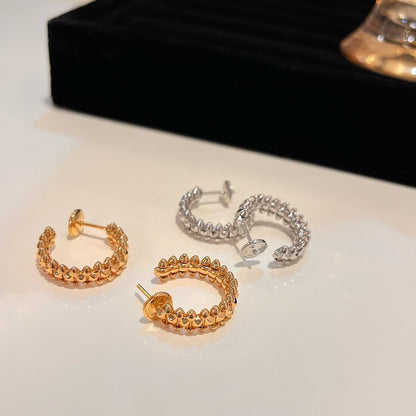 ¡®Veyra Jewelry¡¯CLASH SMALL HOOP EARRINGS