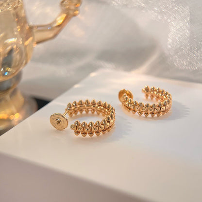 ¡®Veyra Jewelry¡¯CLASH SMALL HOOP EARRINGS