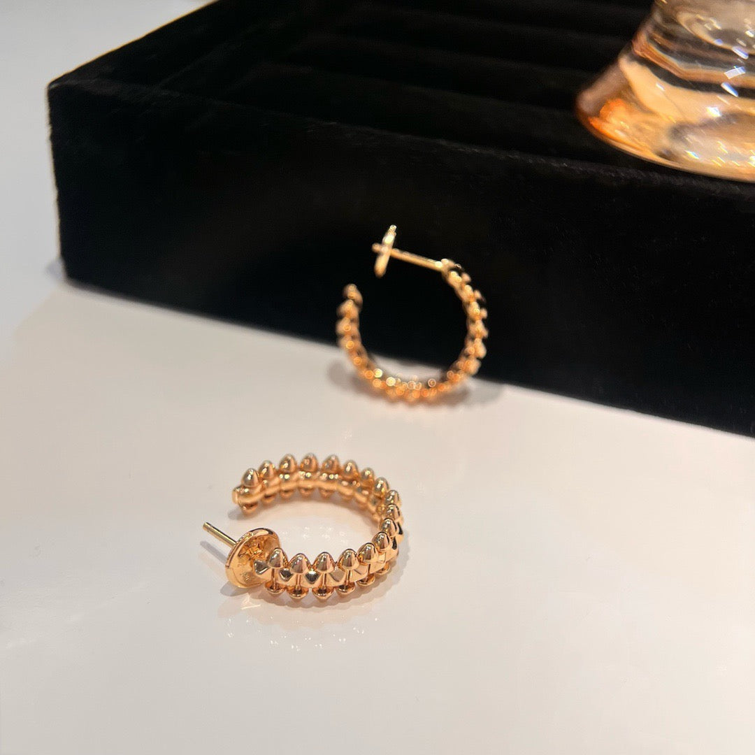 ¡®Veyra Jewelry¡¯CLASH SMALL HOOP EARRINGS