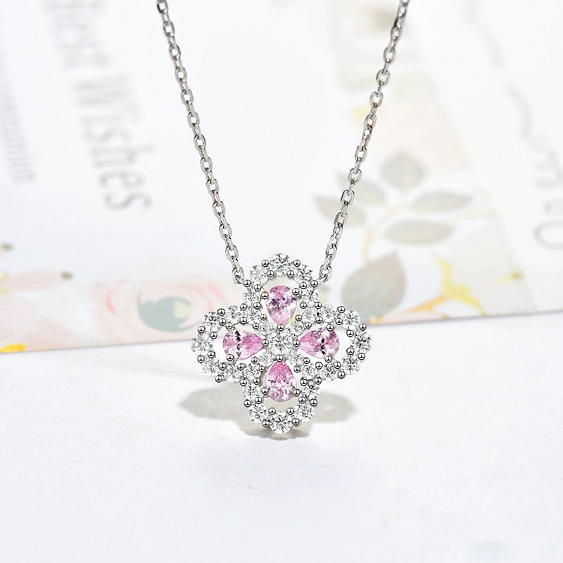 ¡®Veyra Jewelry¡¯LOOP NECKLACE FULL MOTIF DIAMOND 16MM MULTIPLE COLORS