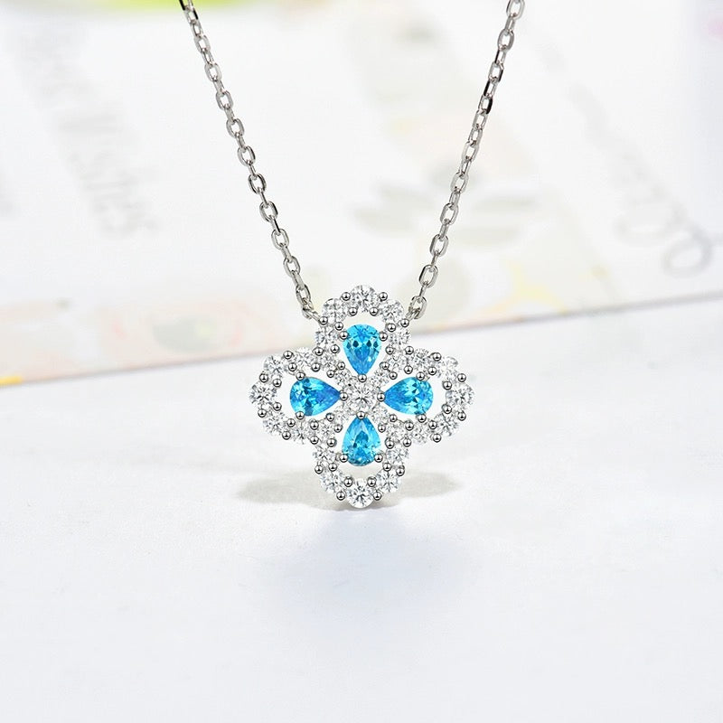 ¡®Veyra Jewelry¡¯LOOP NECKLACE FULL MOTIF DIAMOND 16MM MULTIPLE COLORS