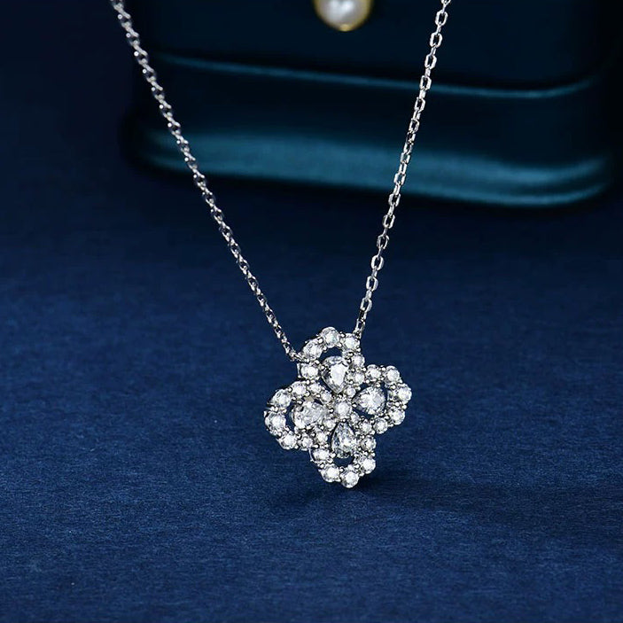 ¡®Veyra Jewelry¡¯LOOP NECKLACE FULL MOTIF DIAMOND 16MM MULTIPLE COLORS