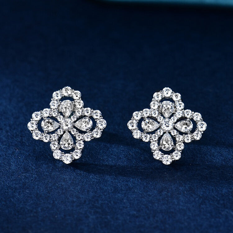 ¡®Veyra Jewelry¡¯LOOP EARRINGS FULL MOTIF DIAMOND 16MM