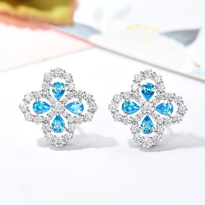 ¡®Veyra Jewelry¡¯LOOP EARRINGS FULL MOTIF DIAMOND 16MM