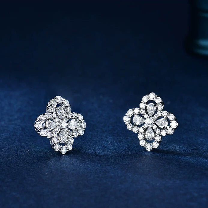 ¡®Veyra Jewelry¡¯LOOP EARRINGS FULL MOTIF DIAMOND 16MM