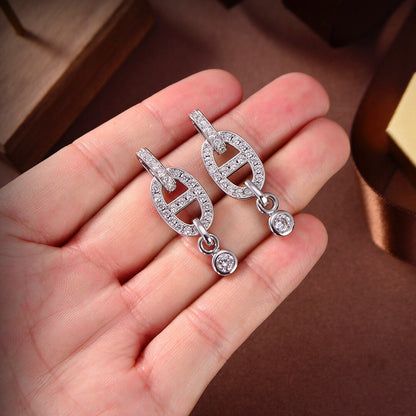 ¡®Veyra Jewelry¡¯HM CHAINE DIAMOND EARRINGS
