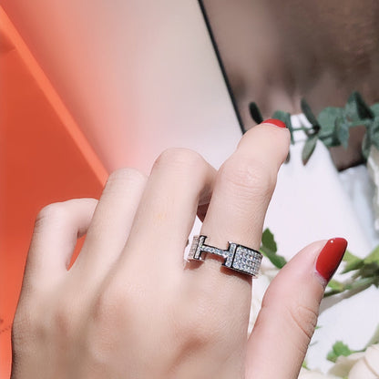 ¡®Veyra Jewelry¡¯H RING FULL DIAMOND
