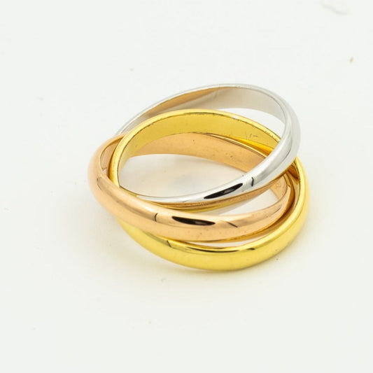 ¡®Veyra Jewelry¡¯TRINITY RING GOLD PINK GOLD SILVER