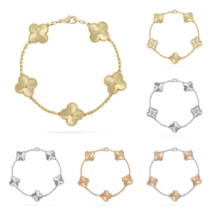 [Veyra Jewelry]New  CLOVER 5 MOTIF LASER BRACELET COLLECTION