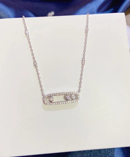 [Veyra Jewelry] MK MOVE FULL DIAMOND NECKLACE