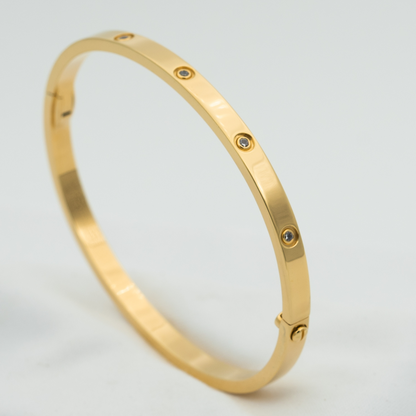 ¡®Veyra Jewelry¡¯LOVE BRACELET 3.65MM 10 DIAMONDS