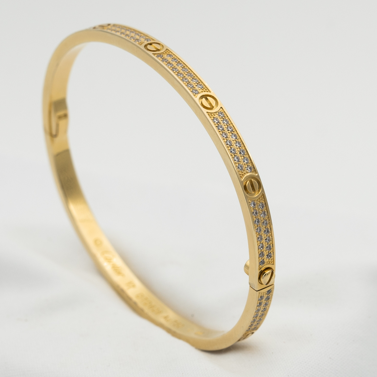 ¡®Veyra Jewelry¡¯LOVE BRACELET 3.65MM DIAMOND-PAVED