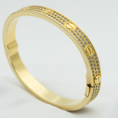 ¡®Veyra Jewelry¡¯LOVE BRACELET 6.1MM DIAMOND-PAVED