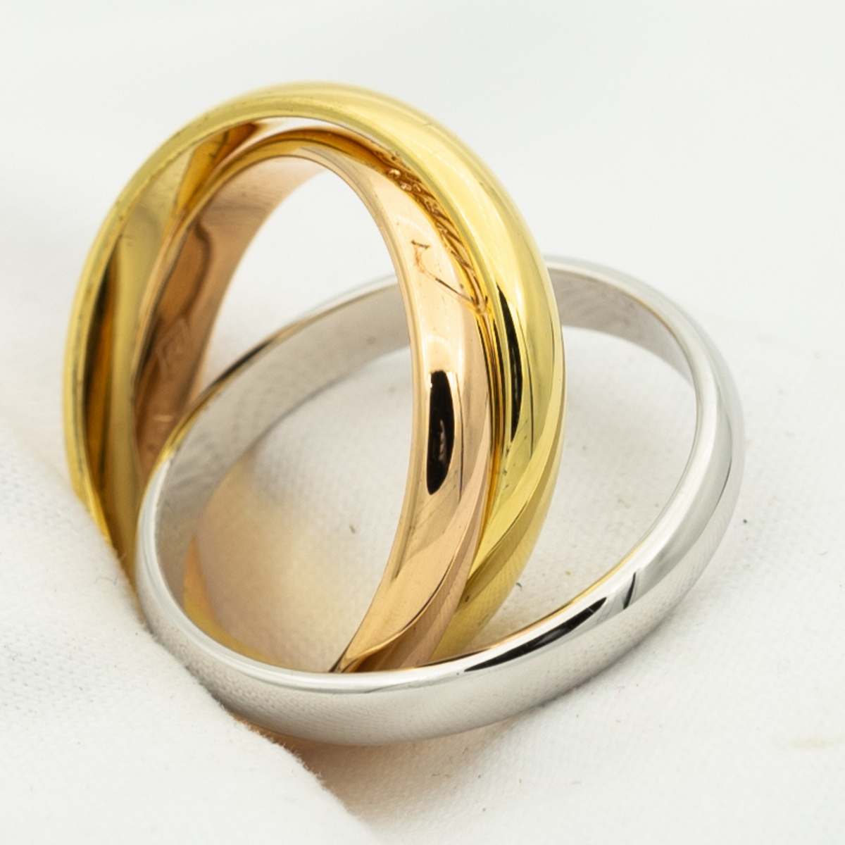 ¡®Veyra Jewelry¡¯TRINITY RING GOLD PINK GOLD SILVER