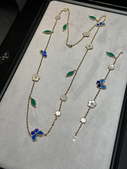 [Veyra Jewelry] 26 NEW CLOVER 15 MOTIFS LUCKY NECKLACE