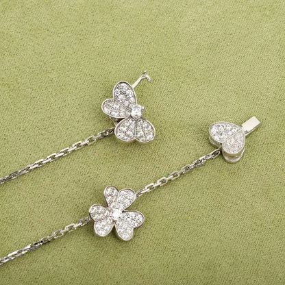 ¡®Veyra Jewelry¡¯FRIVOLE SILVER 9 FLOWERS NECKLACE