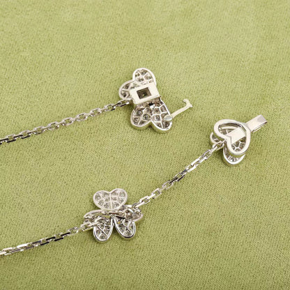 ¡®Veyra Jewelry¡¯FRIVOLE SILVER 9 FLOWERS NECKLACE