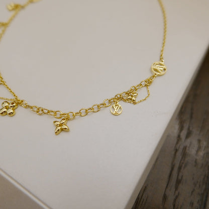 ¡®Veyra Jewelry¡¯BLOOMING SUPPLE NECKLACE BRASS