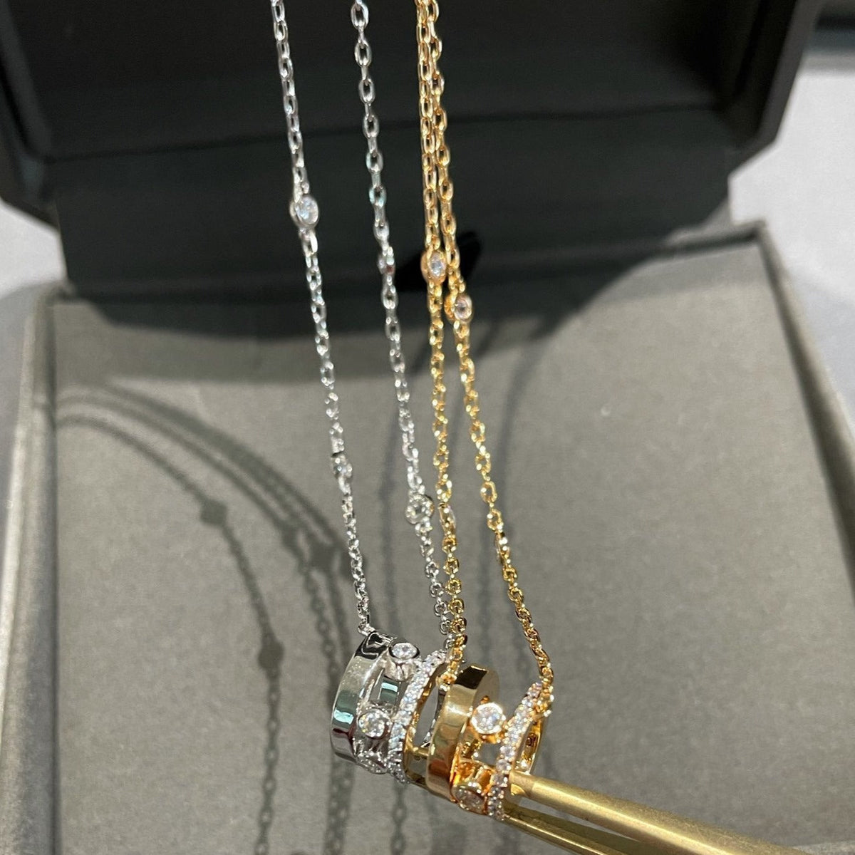 [Veyra Jewelry]CHAIN MOVE ROMANE PEDAND NECKLACE