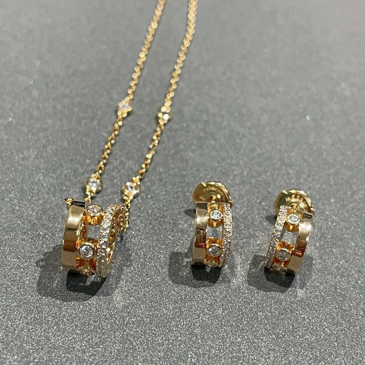 [Veyra Jewelry]CHAIN MOVE ROMANE PEDAND NECKLACE