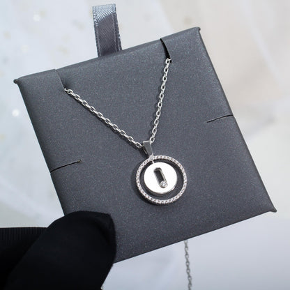 [Veyra Jewelry]LUCKY MOVE PM NECKLACE SILVER DIAMOND