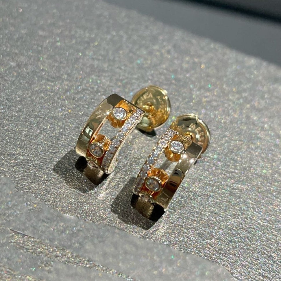 [Veyra Jewelry]MOVE ROMANE EARRINGS DIAMOND