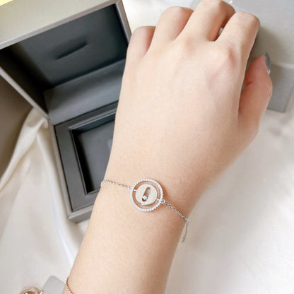 [Veyra Jewelry]LUCKY MOVE PAVED DIAMOND BRACELET