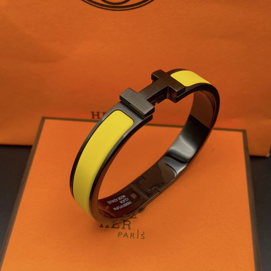 ¡®Veyra Jewelry¡¯CLIC HM SO BLACK YELLOW BRACELET