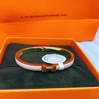 ¡®Veyra Jewelry¡¯CLASSIC HM CLIC  PINK 8MM ENAMEL BRACELET