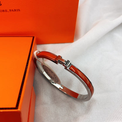 ¡®Veyra Jewelry¡¯CLASSIC HM CLIC RED 8MM ENAMEL BRACELET