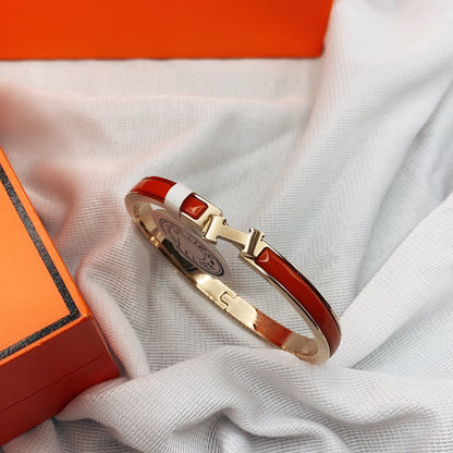 ¡®Veyra Jewelry¡¯CLASSIC HM CLIC RED 8MM ENAMEL BRACELET