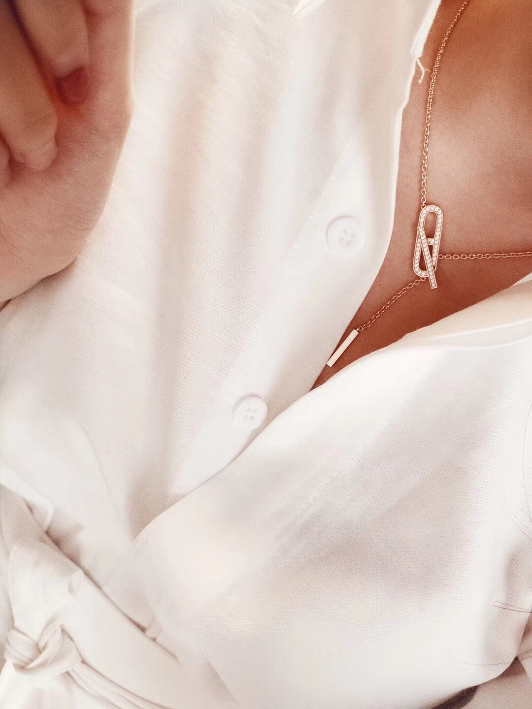 ¡®Veyra Jewelry¡¯HM FIRE PIG NOSE NECKLACE TRENDY STREET