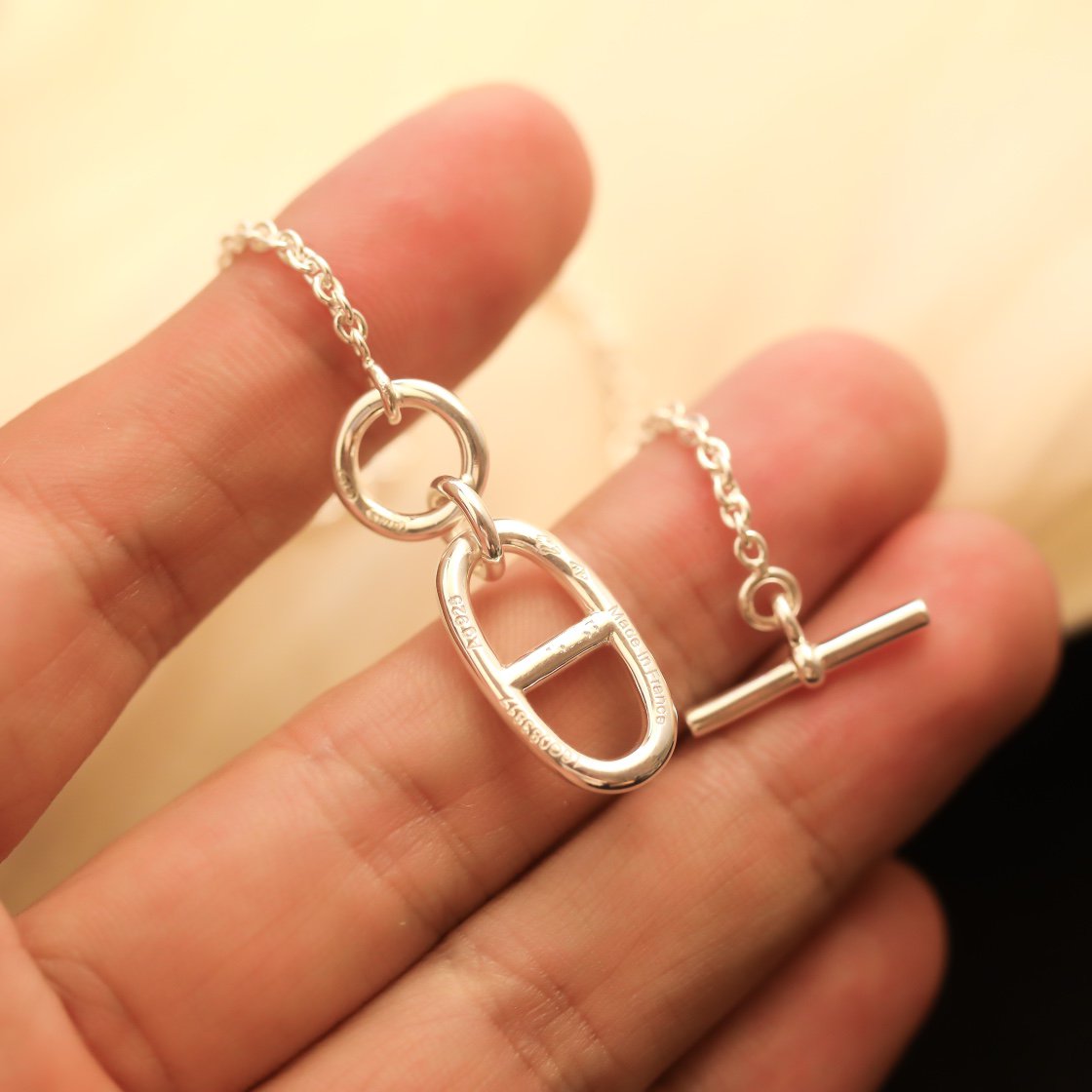 ¡®Veyra Jewelry¡¯HM CHAINE D'ANCRE PENDANT NECKLACE STERLING SILVER