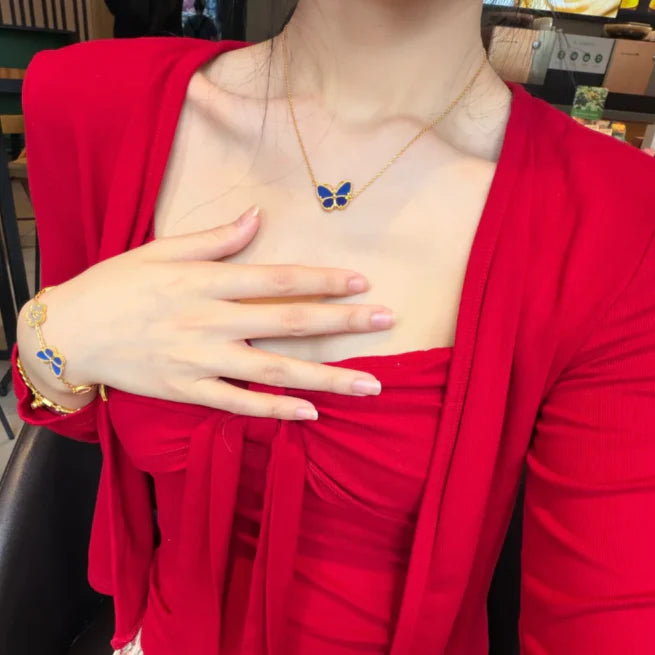[Veyra Jewelry] 2026 NEW LUCKY BUTTERFLY 1 MOTIFS NECKLACE