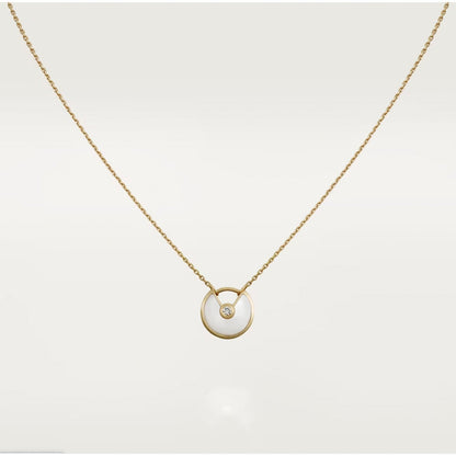 ¡®Veyra Jewelry¡¯AMULETTE ROSE GOLD MOP NECKLACE