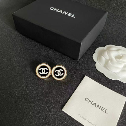 [Veyra Jewelry]Classic Double C Stud Earrings