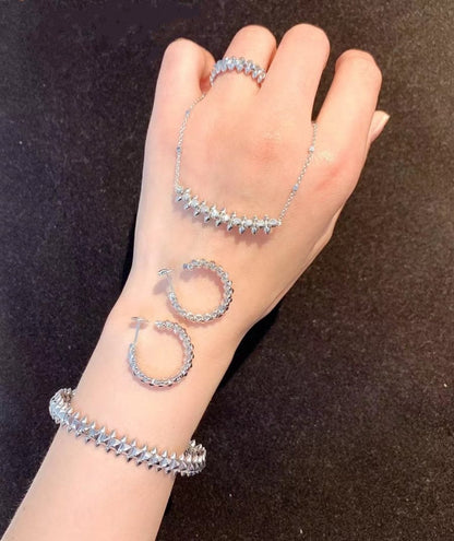 ¡®Veyra Jewelry¡¯CLASH SILVER BRACELET