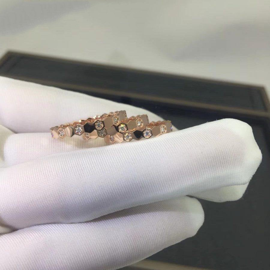 ¡®Veyra Jewelry¡¯BEE LOVE RING PINK GOLD DIAMOND